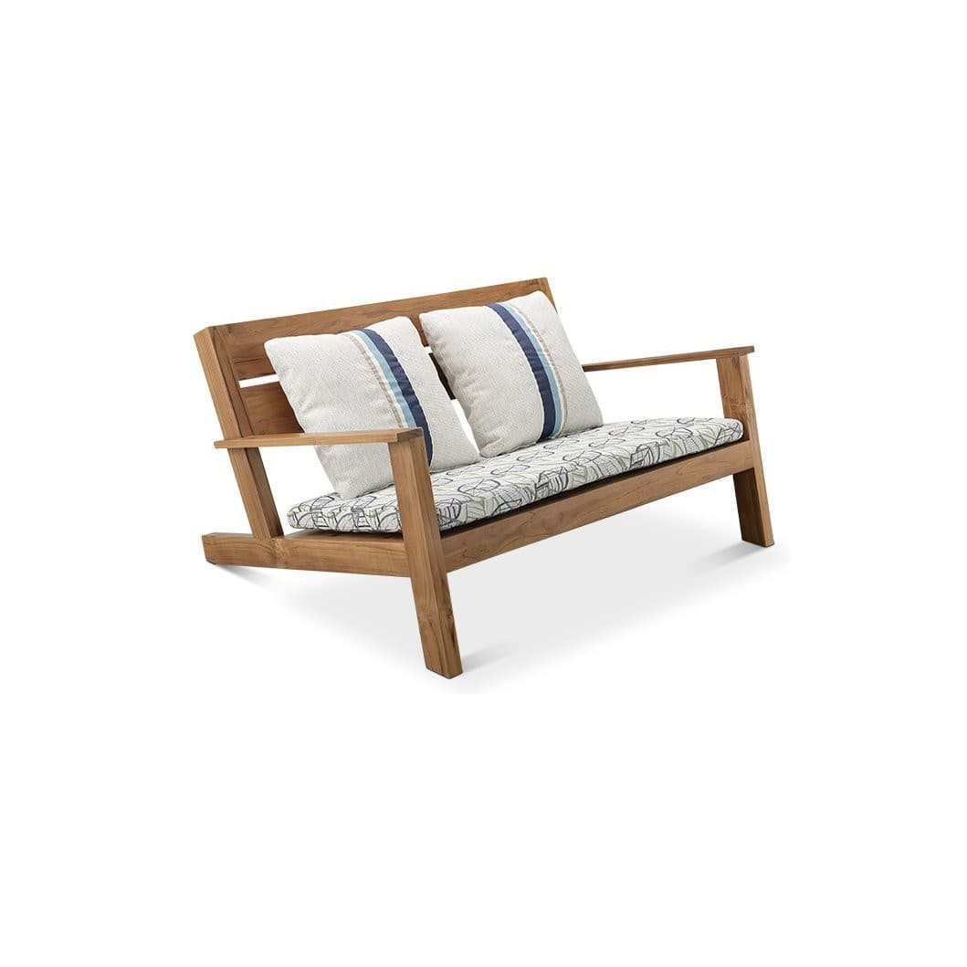 Tiva Outdoor Arm Loveseat